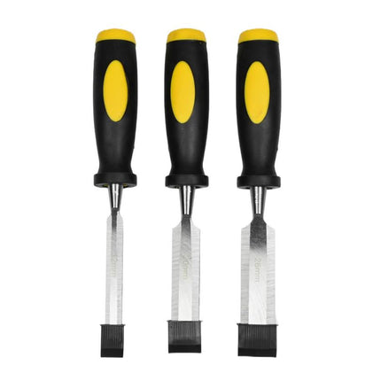Benson Pro Houtbeitelset - 3-delig - 12, 20 & 26 mm - Ergonomische Grip