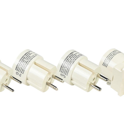 Benson Universele Wereldstekker Set - Internationaal - 4 Adapters - Compact