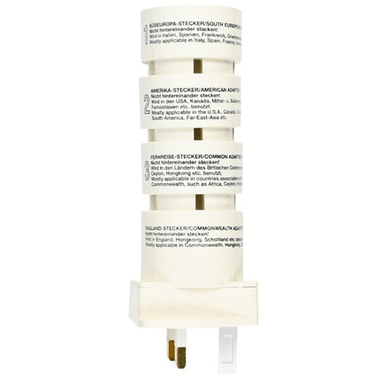 Benson Universele Wereldstekker Set - Internationaal - 4 Adapters - Compact