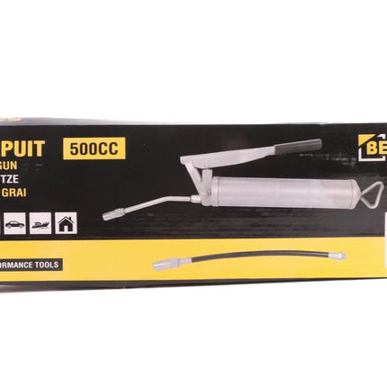 Benson Vetspuit 500cc - Incl. Flexibele Slang & Vaste Tuit - Voor 400g Patronen