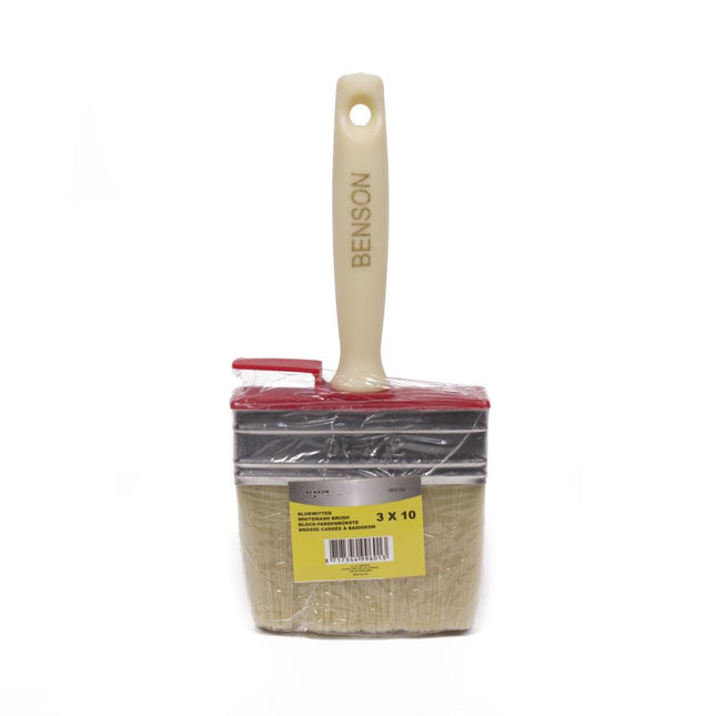 Benson Blokwitter 100 x 30 mm - Kunststof Handvat - Mix Haren