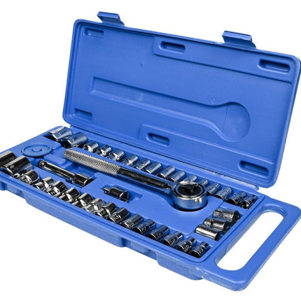 Benson Doppendoos - 40-delig - Metrisch & Inch - Compacte Set