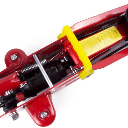 Benson Hydraulische Garagekrik – 2 Ton – Inclusief Kunststof Koffer – Verrijdbaar