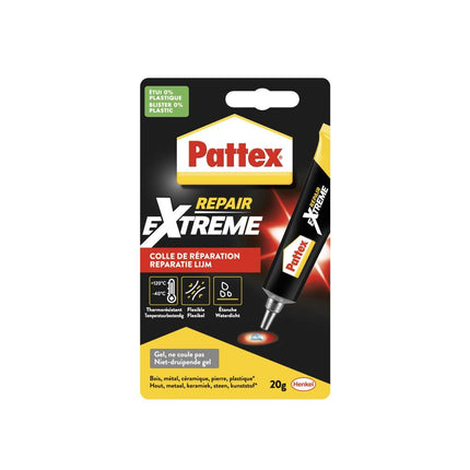 Pattex Repair Extreme – 20 gram – De Alleslijm voor Extreme Klussen