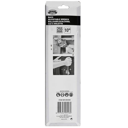 Benson Verstelbare Moersleutel - 10" (250 mm) - 31.5 mm Bek - Ergonomisch