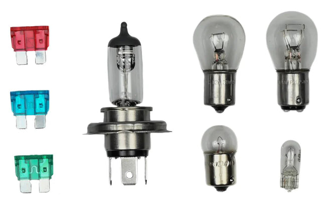 Benson Autolampenset H4 - 8-Delig - 12V - Inclusief Zekeringen