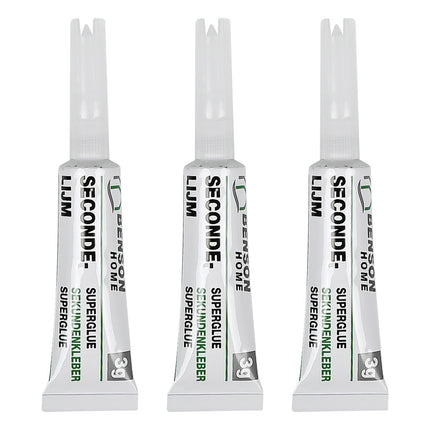 Benson Secondelijm - 3 x 3 gram - Transparant - Sneldrogend