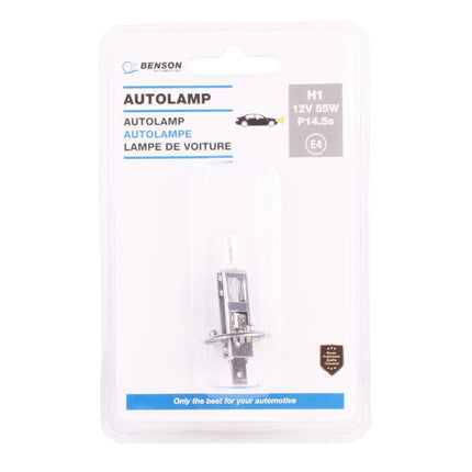 Benson Autolamp H1 - 12V 55W - P14.5s - Halogeen