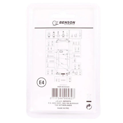 Benson Autolamp H1 - 12V 55W - P14.5s - Halogeen