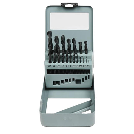 Benson Metaalborenset - 19-delig - HSS - In Stevige Stalen Cassette (1-10 mm)