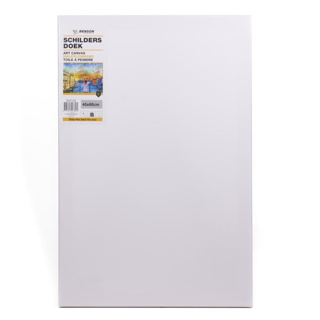 Benson Schildersdoek 40 x 60 cm - 100% Katoen - Dubbel Gesso
