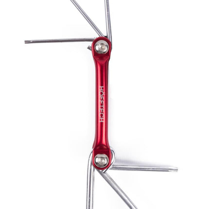 Hofftech Ringratelsleutelset - 6-delig - 8 t/m 17 mm - Hoogglans Cr-V