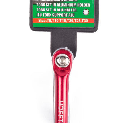 Hofftech Ringratelsleutelset - 6-delig - 8 t/m 17 mm - Hoogglans Cr-V