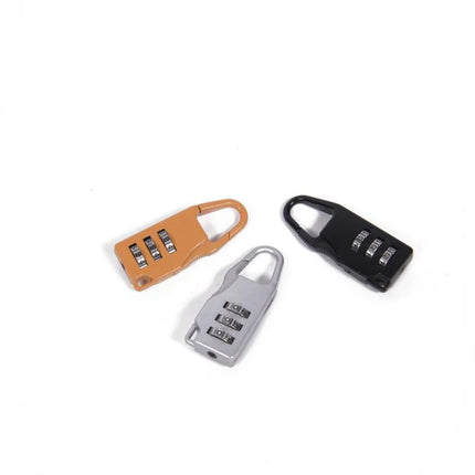 Benson Cijferslot Aluminium - 3 Cijfers - 20 mm - Assorti Kleuren