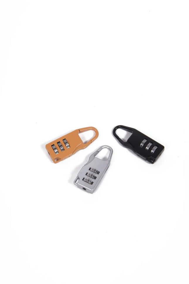 Benson Cijferslot Aluminium - 3 Cijfers - 20 mm - Assorti Kleuren