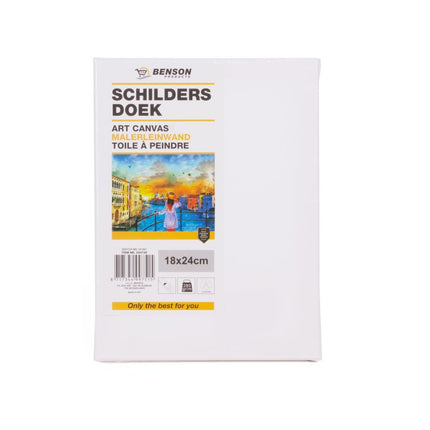 Benson Schildersdoek 18 x 24 cm - 100% Katoen - 280 g/m²