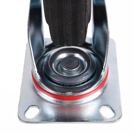Benson Zwenkwiel - 125 mm - 100 kg Draagvermogen - Massief Rubber