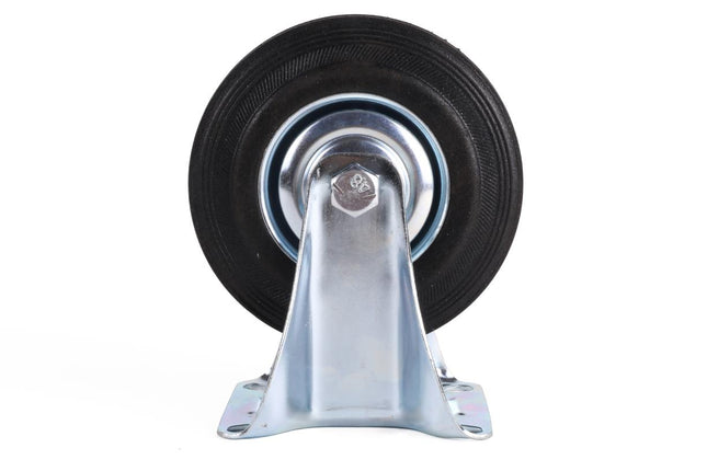Benson Bokwiel 125 mm - 100 kg Draagvermogen - Zwart Rubber