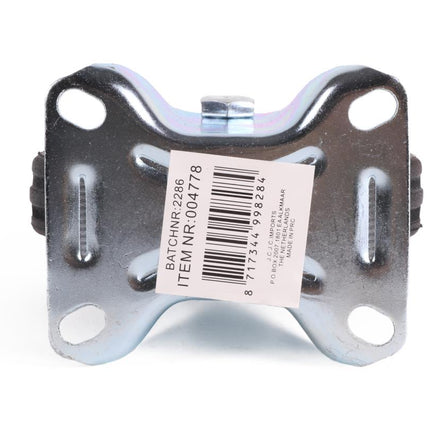 Benson Bokwiel 125 mm - 100 kg Draagvermogen - Zwart Rubber