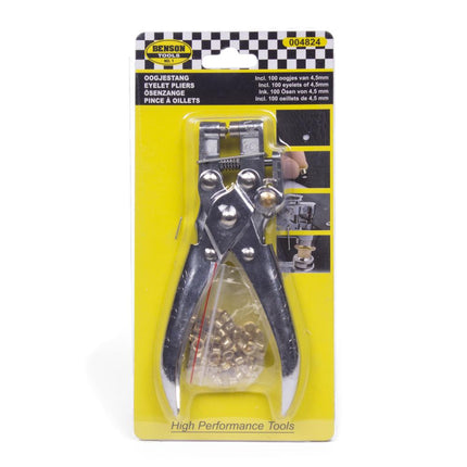 Benson Oogjestang Set - 165 mm - Inclusief 100 Oogjes (4.5 mm)
