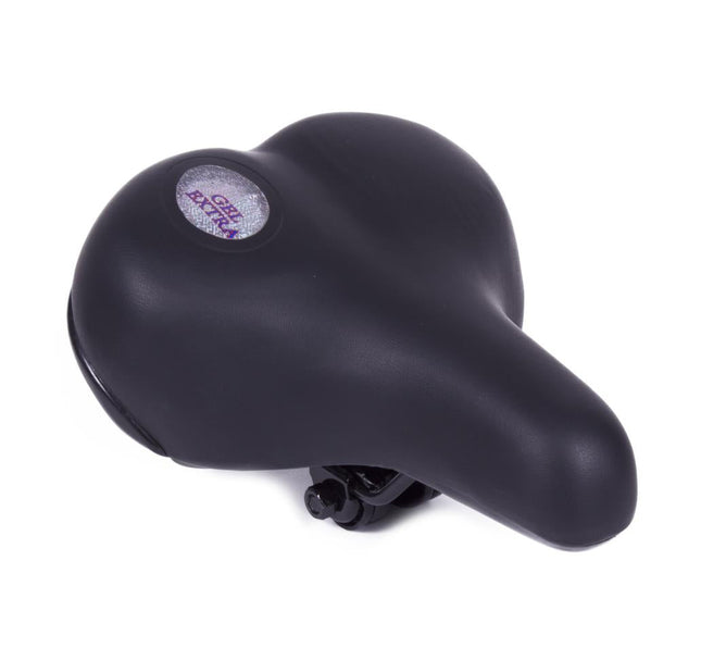 Benson Comfort Fietszadel - Gel & Vering - Waterdicht - Unisex - Zwart
