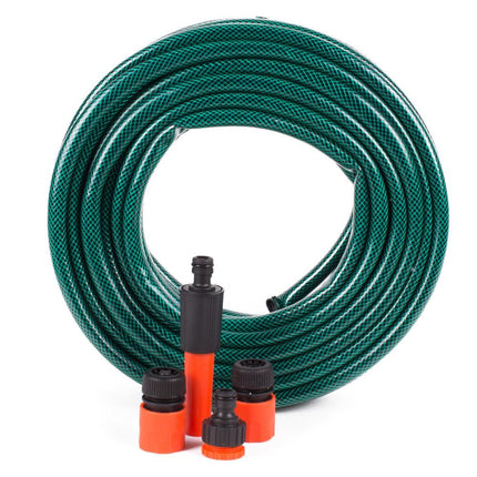 Benson Complete Tuinslangset - 15 Meter - Inclusief Spuit & Koppelingen