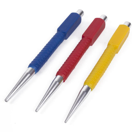 Benson Drevelset - 3-delig - Kleurgecodeerd - 125 mm - Antislip Coating