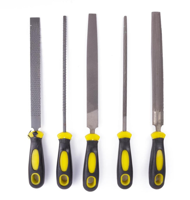 Benson Vijl- en Raspset - 5-delig - Professioneel - Antislip Handvaten