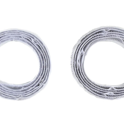 Benson Zelfklevend Klittenband Wit 19 mm - 2 x 1 Meter