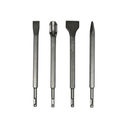 Benson SDS-Plus Beitelset - 4-delig - Voor Steen, Tegels & Beton