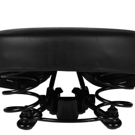 Benson Fietszadel Topcomfort - Met Vering - 245 x 205 mm - Zwart