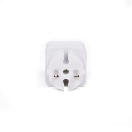 Benson Compacte 2-voudige Verdeelstekker – Wit – 4,5 cm