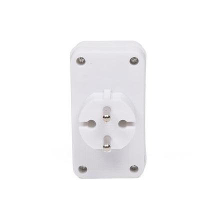 Benson Stekker Quattro – 4-voudige Verdeelstekker – Wit – Compact