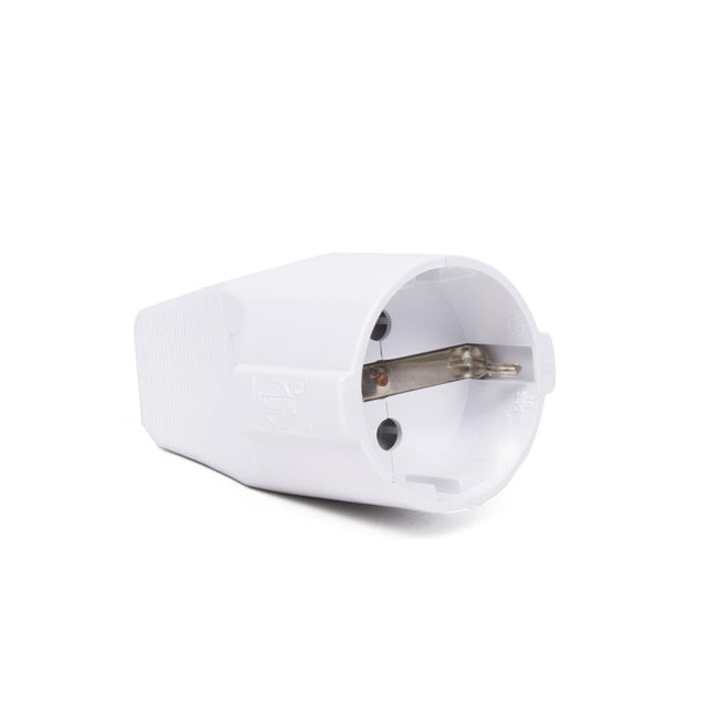 Benson Randaarde Contrastekker – Wit – 16 Ampère – CE-Keur
