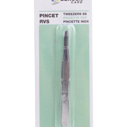 Benson Handgemaakt Epileerpincet – Schuin – Beauty Tools – 9 cm