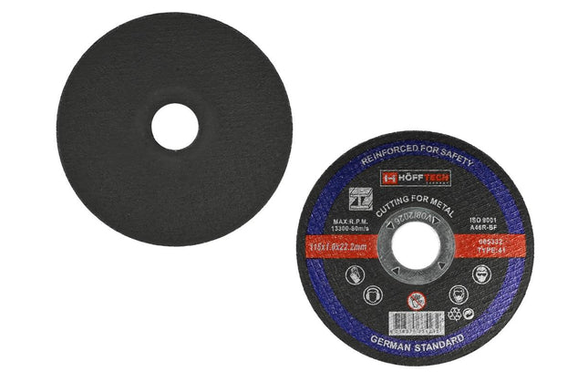 Hofftech Metaal Doorslijpschijf - Ø 115 mm - Ultradun (1.0 mm)