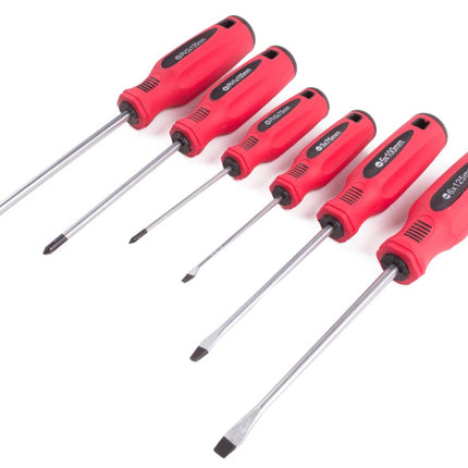 Benson Schroevendraaierset - 6-delig - Chroom-Vanadium - Inclusief Wandrek