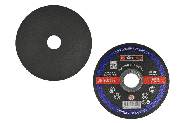 Hofftech Metaal Doorslijpschijf - Ø 125 mm - Ultra Dun (1.0 mm)