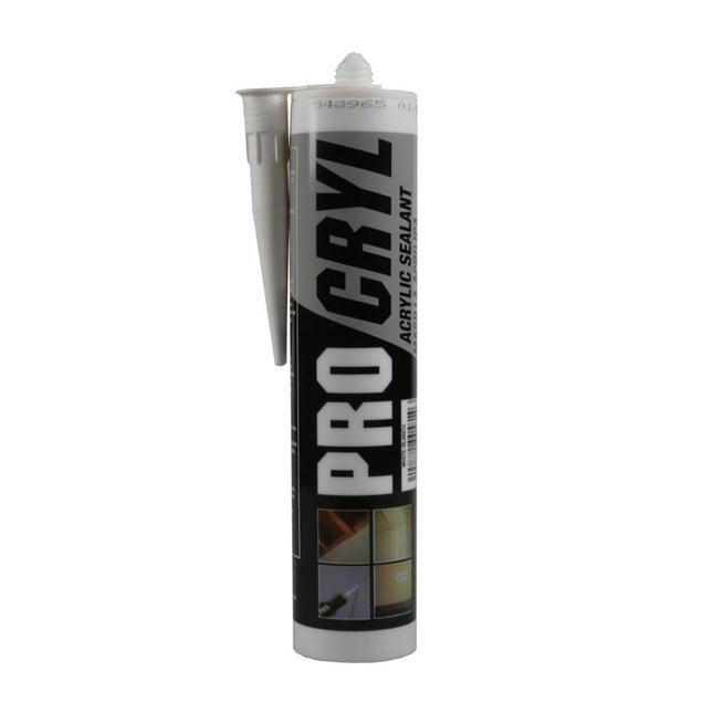 Pro Cryl Acrylaatkit Wit – Professionele Overschilderbare Kit
