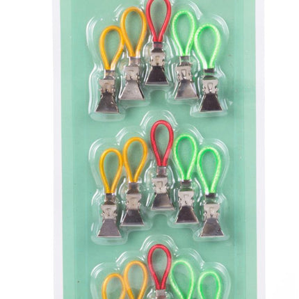 Benson Handdoekknijpers met Klemlippen - 15 stuks - Assorti Kleuren