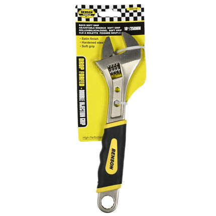 Benson Verstelbare Moersleutel - 10" (25,4 cm) - Soft Grip - 0-30 mm
