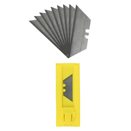 Benson Reservemesjes voor Stanleymessen - 10 Stuks - Trapeziumvorm