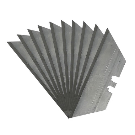 Benson Reservemesjes voor Stanleymessen - 10 Stuks - Trapeziumvorm
