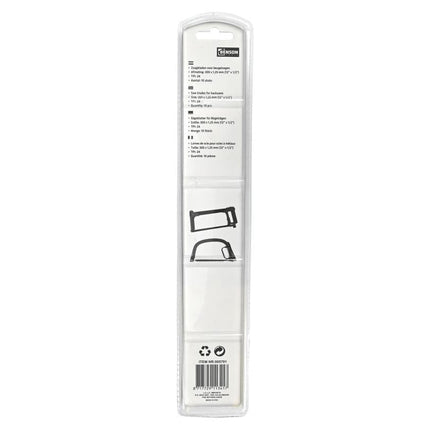 Benson IJzerzaagbladen - 300 mm - 24 TPI - 10-delig - Gehard Staal
