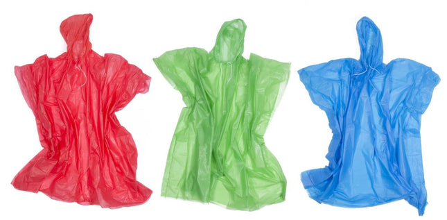 Benson Lichtgewicht Regenponcho - Herbruikbaar - Universele Maat - 100 x 124 cm