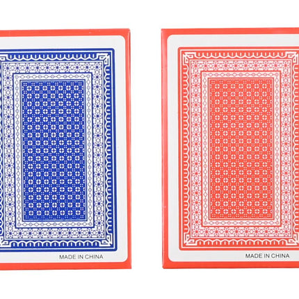 Benson Speelkaarten Set - 2 Pakjes - Geplastificeerd - Engelstalig