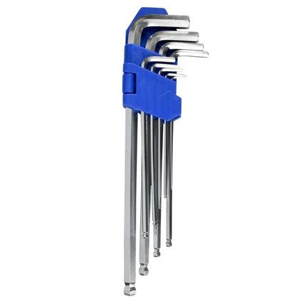 Benson Inbussleutelset Profi - 9-delig - 1.5 t/m 10 mm - Bolkop - Cr-V
