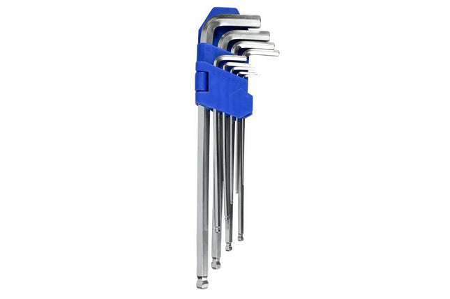 Benson Inbussleutelset Profi - 9-delig - 1.5 t/m 10 mm - Bolkop - Cr-V