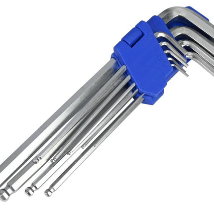 Benson Inbussleutelset Profi - 9-delig - 1.5 t/m 10 mm - Bolkop - Cr-V