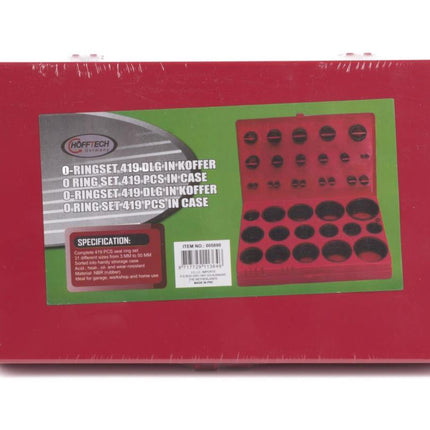 Hofftech O-ringen Assortimentsbox – 419-delig – NBR Rubber